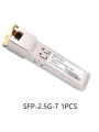 10G SFP+ Fiber 2.5G Copper SFP Modules Optical Port Turn To RJ45 Ethernet Port Switch Gigabit Transceiver Module. 