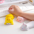 New Cute Animal Wrist Rest Mouse Pad Support Ergonomics Memory Foam Desktop Computer Laptop Arm Rest Pig,Cat,Dog,Rabbit Toys Pad.