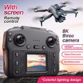 New Y3/M3 Ultra Drone & S1S 2026 Model with Screen Remote – 8K Triple Camera | Smart Obstacle Avoidance | Brushless Motor High-Definition Aerial Photography With Active Obstacle Avoidance. 