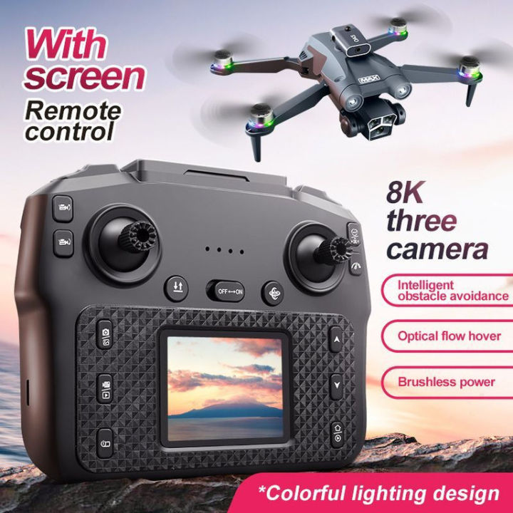 New%20Y3/M3%20Ultra%20Drone%20&%20S1S%202026%20Model%20with%20Screen%20Remote%20%E2%80%93%208K%20Triple%20Camera%20%7C%20Smart%20Obstacle%20Avoidance%20%7C%20Brushless%20Motor%20High-Definition%20Aerial%20Photography%20With%20Active%20Obstacle%20Avoidance%20-%20Image%204