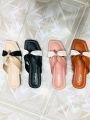 Ladies Regular Use Fashionable Flat Sandals - Girls Slim Fit Slips On Slippers | Four Fita.