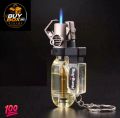 Premium Torch Jet Flame Gas Lighter Windproof Refillable Metal Lighter for Men Outdoor Use. 