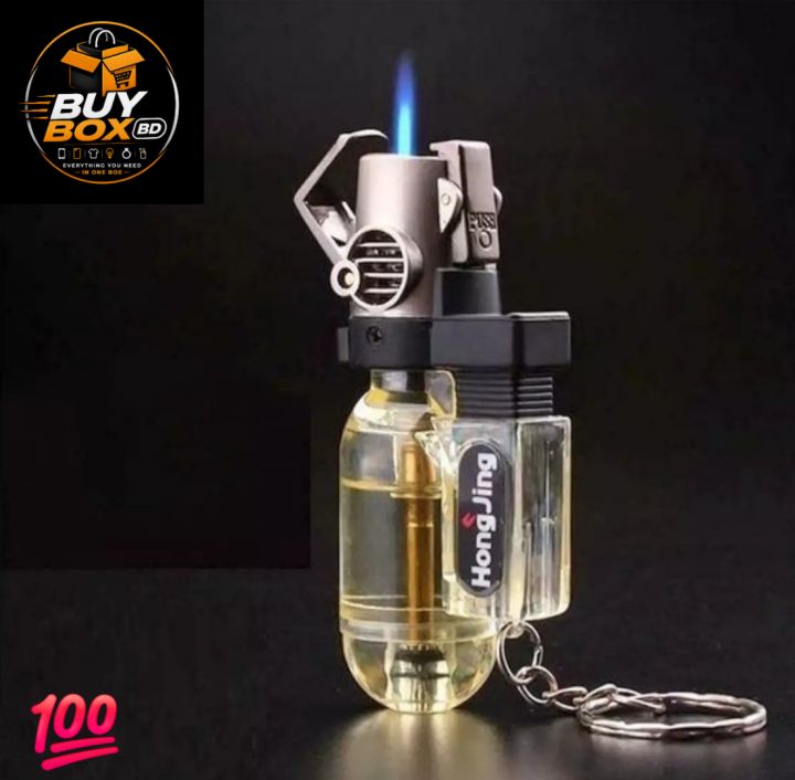 Premium Torch Jet Flame Gas Lighter Windproof Refillable Metal Lighter for Men Outdoor Use