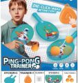 Kids ping pong trainers, indoor outdoor games for kids, activity playtime for children, ping pong racquets, gifts for children.