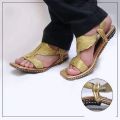 Peshawari chappal new fancy golden shoes Mianwali chapal. 