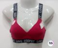WOMEN HIGH IMPACT SPORTS BRA-V CUT-SHAPE FLEX IMPORTED COTTON. 