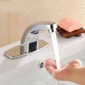 Touchless automatic basin mixer Sink mixer tap handsfree with sensor for kitchen and washroom. 