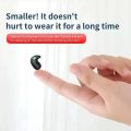 X55 Invisible Sleep Wireless Earphone TWS Bluetooth 5.3 Headphones Hidden Earbuds IPX5 Waterproof Noise Reduction Sports Headset.