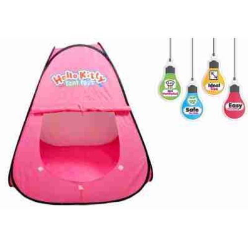Hello Kitty Pop Up Play Tent House with 50 Balls 90cm