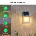 LED Solar Wall Lamp Outdoor Waterproof Up And Down Luminous Lighting Garden Decoration Solar Lights Stairs Fence Sunlight Lamp. 