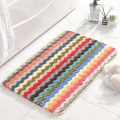 Flocking Carpet Bedside Foot Mat Door Mats Kitchen Bathroom Water Absorption and Anti slip Mat Toilet Bathroom Floor.