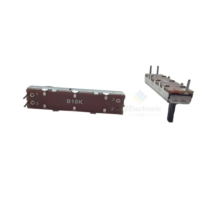 5pcs%20Straight%20slide%20push-pull%20potentiometer%2045mm%20B10K%2030%20stroke%20mono%20mixer%20fader%20%20Handle%20length%2010MM%203%20feet%20-%20Image%202