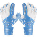 Sportout Youth&Adult Goalie Goalkeeper Gloves,Strong Grip for The Toughest Saves, with Fingerave& 4+3MM Latex. 