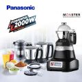 Panasonic MX-AE475 Monster Series 2000 Watt Super Mixer Grinder | Black.