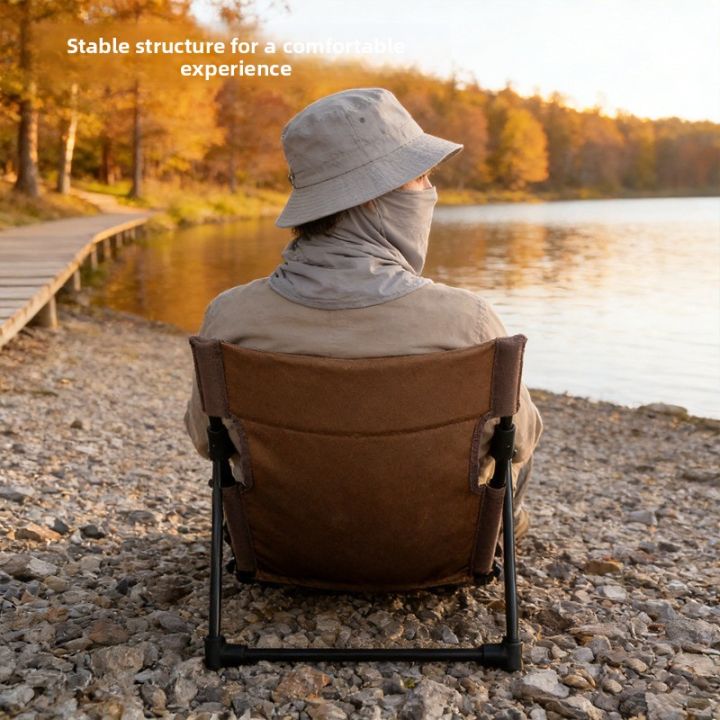 Folding%20Recliner%20Fishing%20Chair%20Outdoor%20Folding%20Beach%20Garden%20Recliner%20Portable%20Folding%20Chair%20Floor%20Mat%20Lawn%20Chair%20-%20Image%203