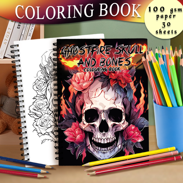 Adult%20Coloring%20Book%20-30%20Sheet%20Spiral%20Coloring%20Book,%2011.2X%208.3Inch,%20100Gsm%20Thick%20Paper,%20Back%20to%20School,%20New%20Year,%20Birthday%20Gift%20-%20Image%203