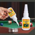 Heavy-Duty Fast-Drying Billiard Club Adhesive - with Precision Nozzle Repair & Bonding Glue for Cue Sticks, Billiard Accessories.