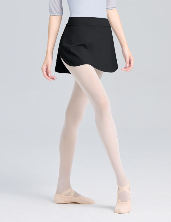 Women%20Side%20Split%20Dance%20Skirts%20Adult%20Versatile%20A-line%20Skirts%20Yoga%20Fitness%20Tennis%20Wear%20Widen%20Elastic%20Waistband%20Ballerinas%20Dress%20-%20Image%202