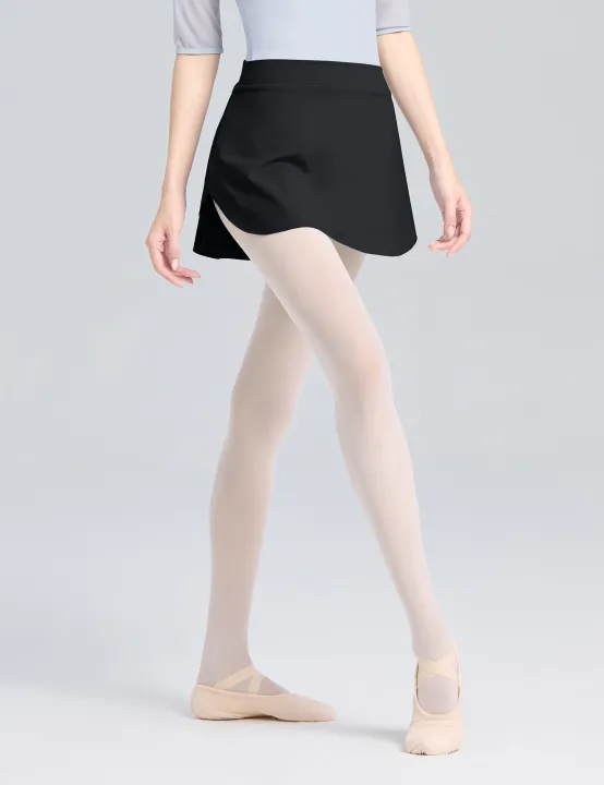 Women%20Side%20Split%20Dance%20Skirts%20Adult%20Versatile%20A-line%20Skirts%20Yoga%20Fitness%20Tennis%20Wear%20Widen%20Elastic%20Waistband%20Ballerinas%20Dress%20-%20Image%202
