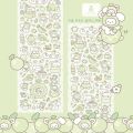 Korean Cute Cartoon Graffiti Style Dog Sticker Hand Account Star Photo Phone Case Planner Diary Scrapbook DIY Decorative Sticker.