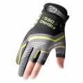 Fishing Cycling Gloves Men Summer Three Finger Cut Gloves for Fishing Sun Protection Male Anti-Slip Drive Breathable Thin Gloves.