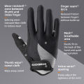 ROCKBROS Windproof Cycling Gloves Bicycle Touch Screen Riding MTB Bike Glove Thermal Warm Motorcycle Winter Autumn Bike Clothing. 