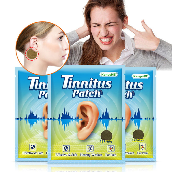 Tinnitus Treatment Patch Otitis Wormwood Care Patch Improves Migraine Earache Hearing Loss Ear Hearing Protection