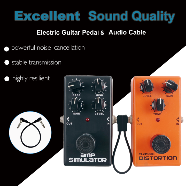 4Pcs%20Anti-Noise%20Electric%20Guitar%20Pedal%20Audio%20Cable%201/4%20In%20Right%20%20Angle%20Flat%20Durable%20Cable%20Connectors%20Audio%20Cable%20-%20Image%204