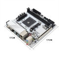 JINGYUE B550I GAMING Motherboard AM4 PCIe 4.0 Dual M.2 DDR4 Mini-ITX for AMD Ryzen 5000 4000 Gaming PC. 