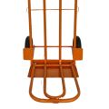 Hand Truck Trolley, Dolly, Box Cart, Sack Barrow, Sack Truck, Two Wheeler Truck, Hard Rubber Wheels 10 inches, 225kg Load Capacity, 48.25" Height, 24" Width, Depth 18-3/8" / 31-3/8". 