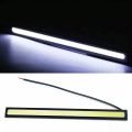 10pcs 17CM Super Bright Car Daytime Running Lights Waterproof 12V LED COB Car Auto Fog Light White Strip Lights Bar. 