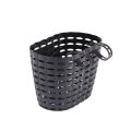 Front Handlebars Waterproof Rear Bike Basket Plastic Bicycles Basket With Fastens Strap For Boy Girl Bike Plastic Basket. 
