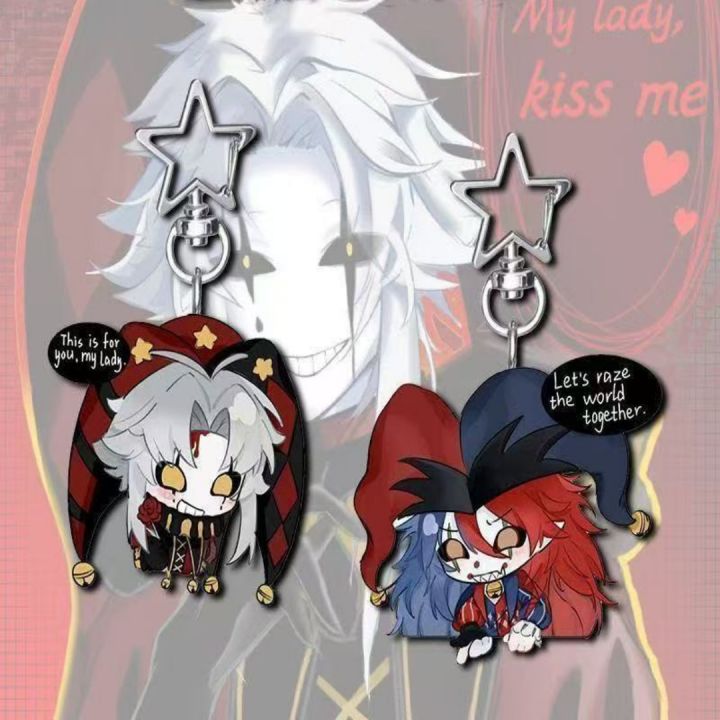 Game%20The%20Freak%20Circus%20Pierrot%20Cosplay%20Keychain%20Kawaii%20Acrylic%20Joker%20Clown%20Pendant%20Keyring%20Key%20Chain%20Bag%20Accessory%20Ornament%20Props%20-%20Image%202