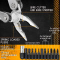Multitool 24-in-1 Multitools Pliers with ​Professional Multi-tool for Survival Camping and Hunting s for Men Dad Hus band. 