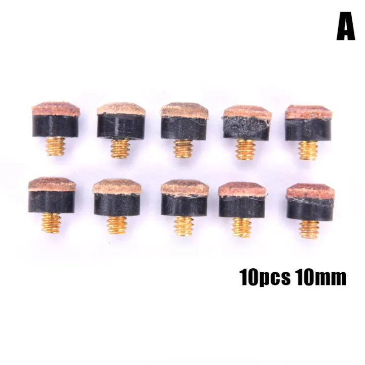 10PCs%20Screw%20On%20Cue%20Tips%20For%20Billiard%20Pool%20Cue%20Stick%20and%20Snooker%20Cue%20Parts%20-%20Image%207