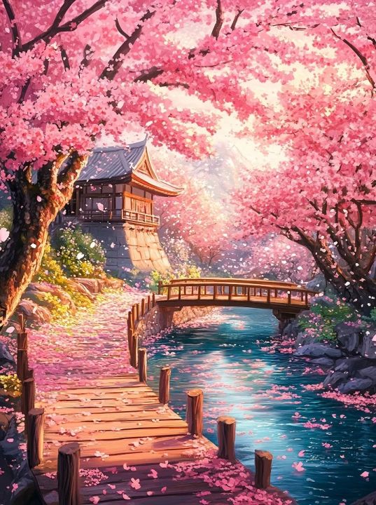 500/1000/1200/2000PCS%20Adult%20Jigsaw%20Puzzle%20%20Cherry%20Blossom%20House%20Landscape%20Reducing%20Toy%20Holiday%20%20Perfect%20for%20DIY%20Creative%20Fun%20-%20Image%207