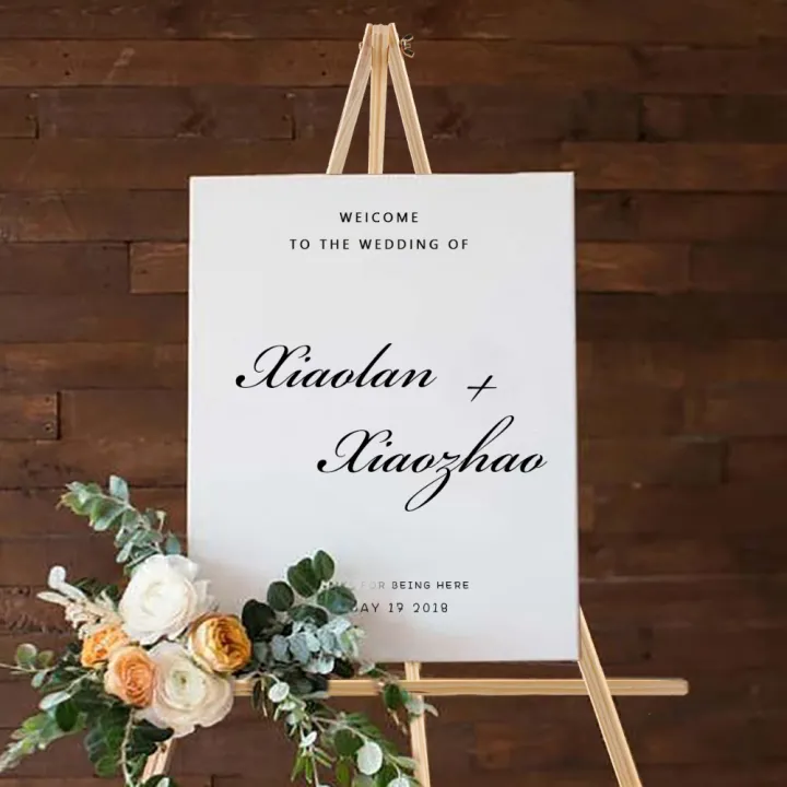 Wood%20Display%20Easels%20Mr%20Mrs%20Wedding%20Love%20Rustic%20Wedding%20Engagement%20Decor%20Frame%20Painting%20Poster%20Weeding%20Table%20Decor%20Diy%20Tripod%20-%20Image%204