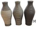 Vase ( wicker floor vase). 