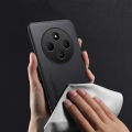 EUCAGR Luxury Soft Leather Back Phone Case For Xiaomi Redmi 14C 4G Shockproof Silicone Case For Redmi 14C Back Cover.