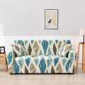 Premium Luxury China Magic printed stretchable fabrics sofa cover 2+2+1/3+1+1. 