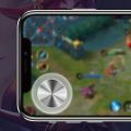 Round Game Joystick Universal Mobile Phone Rocker for Iphone Android Metal Button Controller Smartphone Suction Cup Gamepad.
