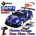 WLtoys 284019-A 284191 1:28 2.4G RC Car With LED Lights 4WD Gyro 30KM/H Remote Control Car Off-Road Drift Vehicle Toys For Kid. 