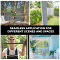 Window Screen Mesh Fiberglass Window Mesh Replacement Durable Not Easy to Tear Door Screen for Flies Mosquitoes Provention.