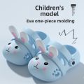 2026 Summer Cute Rabbit Children Slippers Cartoon Outdoor Clogs For Girls Toddler Waterproof Anti Slip EVA Kids Beach Shoes.