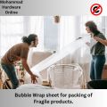 bubble wrap for packing fragile products made from 100% pure plastic.. 