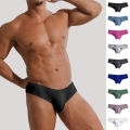 ADANNU Briefs Male Underwear Nine Solid Colors Insensitivity Skin-friendly Color With Zero Independent Codpiece Men Sport Short. 