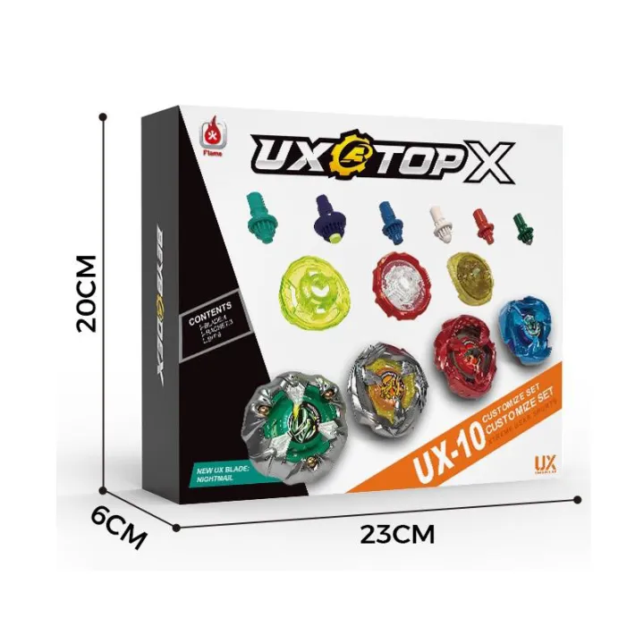 BEY%20X%20UX-10%20Customized%20Set%20with%20Ripcord%20Launcher%20Set%20Gyro%20Spinning%20Toy%20Battle%20Top%20Kit%20%20-%20Image%205