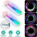 Bicycle Spoke Light 32 LED MTB Bike Wheel Light Spoke Lights Waterproof Shock Induction Colorful Bike Spoke Warning Signal Lamp. 