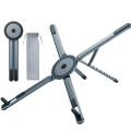 3 in 1 Aluminum Alloy Laptop Stand Adjustable Magnetic Phone Holder Tablet Stand Heat Dissipation Notebook Support For Macbook.
