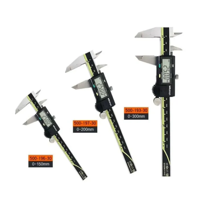 30 Inch Calipers Mitutoyo 500-196-30 Digital Caliper 150mm LCD Vernier Calipers 6-inch ...